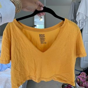 BDG Orange Crop Top